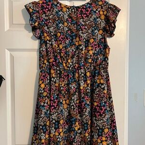 Floral Women’s Dress - Multicolor